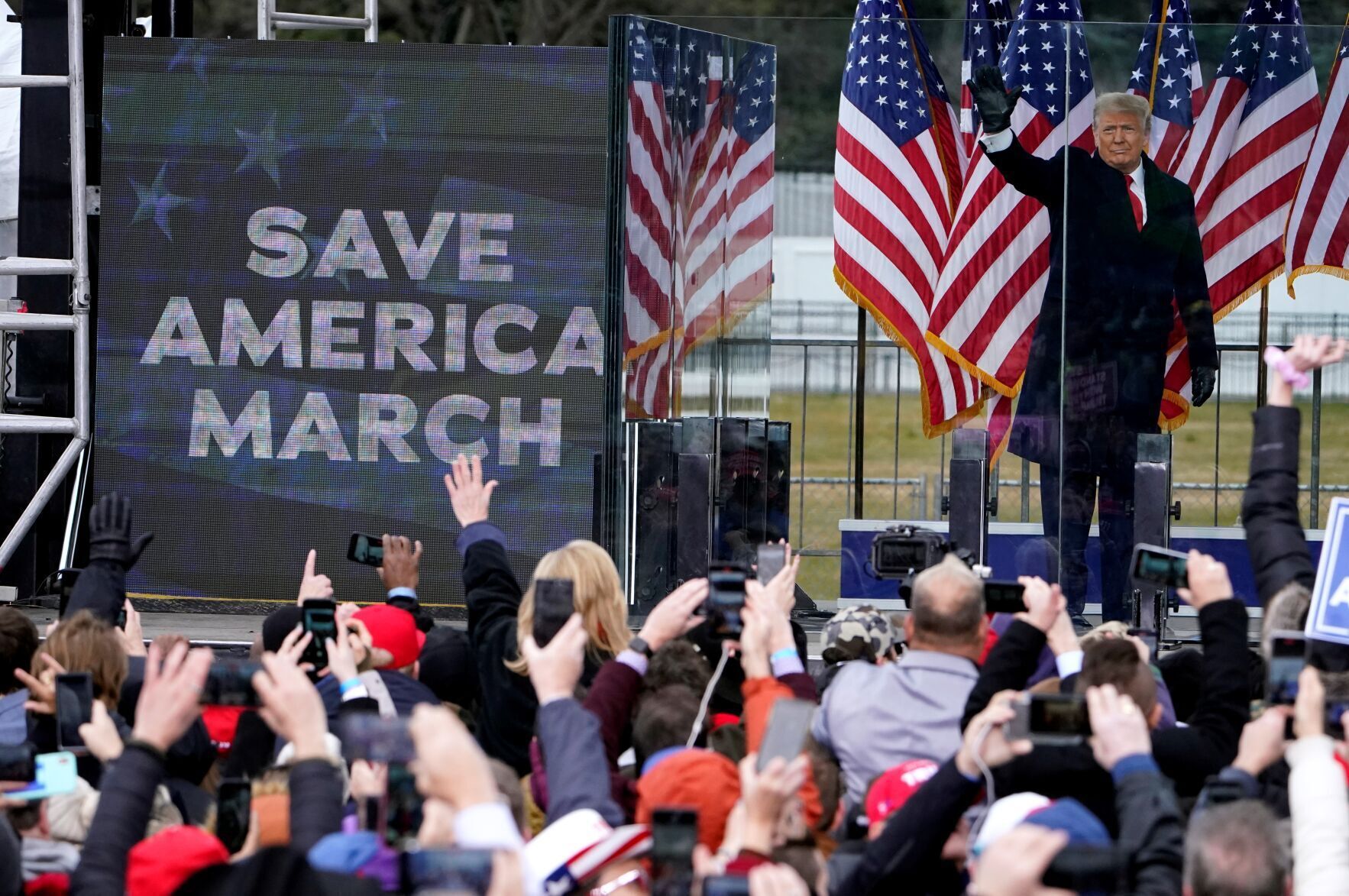 Electoral College Protests Trump